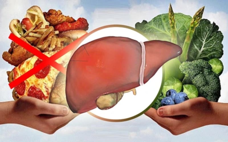 Rau củ tốt cho gan hơn hẳn thức ăn nhanh mang nhiều dầu mỡ độc hại