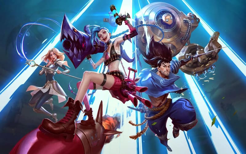 Liên Minh Huyền Thoại - Tựa game MOBA nổi tiếng toàn cầu của Riot Games.